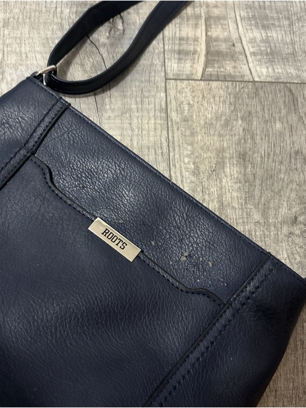 Roots Navy/Blue Crossbody Bag
